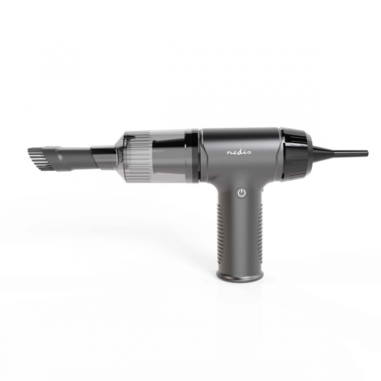 Nedis Handheld Vacuum Cleaner | Air blower | 90 W | Rechargeable | Dry | Li-Ion | Black Nedis Handheld Vacuum Cleaner | Air blower | 90 W | Rechargeable | Dry | Li-Ion | Black