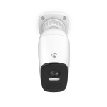 Nedis SmartLife Outdoor Camera | 4MP Quad HD 1440p / 2560x1440 | IP66 | Max. battery life: 10 Months | Cloud Storage (optional) / microSD (not included) | 5 V DC | With motion sensor | Night vision | White Nedis SmartLife Outdoor Camera | 4MP Quad HD 1440p / 2560x1440 | IP66 | Max. battery life: 10 Months | Cloud Storage (optional) / microSD (not included) | 5 V DC | With motion sensor | Night vision | White