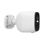 Nedis SmartLife Outdoor Camera | 4MP Quad HD 1440p / 2560x1440 | IP66 | Max. battery life: 10 Months | Cloud Storage (optional) / microSD (not included) | 5 V DC | With motion sensor | Night vision | White Nedis SmartLife Outdoor Camera | 4MP Quad HD 1440p / 2560x1440 | IP66 | Max. battery life: 10 Months | Cloud Storage (optional) / microSD (not included) | 5 V DC | With motion sensor | Night vision | White