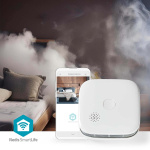 Nedis SmartLife Smoke Detector | Wi-Fi | Battery Powered | Sensor life cycle: 10 year | EN 14604 | Max. battery life: 24 Months | 85 dB | White | 1 pcs Nedis SmartLife Smoke Detector | Wi-Fi | Battery Powered | Sensor life cycle: 10 year | EN 14604 | Max. battery life: 24 Months | 85 dB | White | 1 pcs