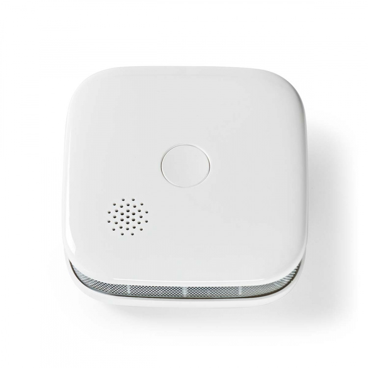 Nedis SmartLife Smoke Detector | Wi-Fi | Battery Powered | Sensor life cycle: 10 year | EN 14604 | Max. battery life: 24 Months | 85 dB | White | 1 pcs Nedis SmartLife Smoke Detector | Wi-Fi | Battery Powered | Sensor life cycle: 10 year | EN 14604 | Max. battery life: 24 Months | 85 dB | White | 1 pcs