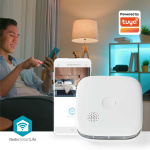 Nedis SmartLife Smoke Detector | Battery Powered | Sensor life cycle: 10 year | EN 14604 | Max. battery life: 24 Months | 85 dB | White | 3 pcs