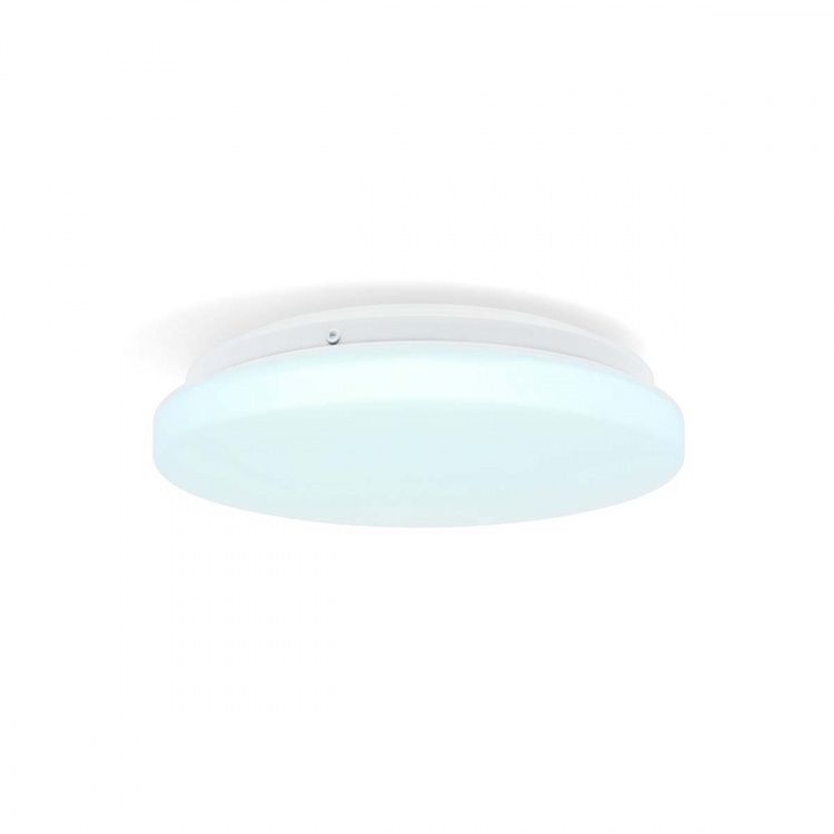 Nedis SmartLife Ceiling Light | RGB / Warm to Cool White | Round | Diameter: 260 mm | 1820 lm | 2700 - 6500 K | IP44 | Energy class: F | Android™ / IOS