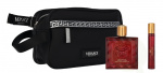 Versace Eros Flame Giftset 110 ml Edp spray 100ml/Travel Spray 10/Bag