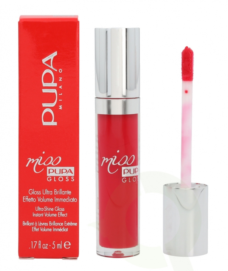 Pupa Milano Pupa Miss Pupa Ultra-Shine Lip Gloss 5 ml #305 Essential Red