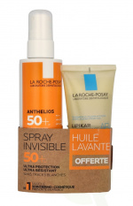 La Roche LRP Anthelios + Lipikar Duo Set 300 ml Anthelios Invisible Spray 200ml/Lipikar AP+ Oil 100ml