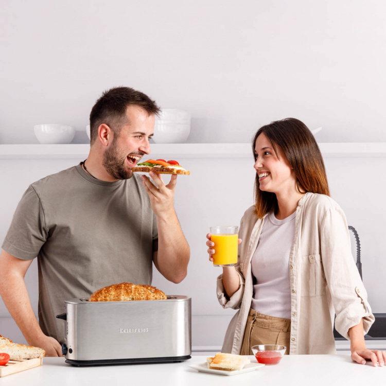 Taurus Toaster Mytoast Legend Single Slot Long Stainless Steel Taurus Toaster Mytoast Legend Single Slot Long Stainless Steel