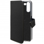 Celly Wally Wallet Case Galaxy S25 Svart