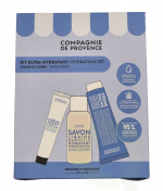 Compagnie De Provence Velvet Seaweed Discovery Kit 75 ml Marseille Liquid Soap 30ml/Hand Cream 30ml/Sorbet Cream 15ml