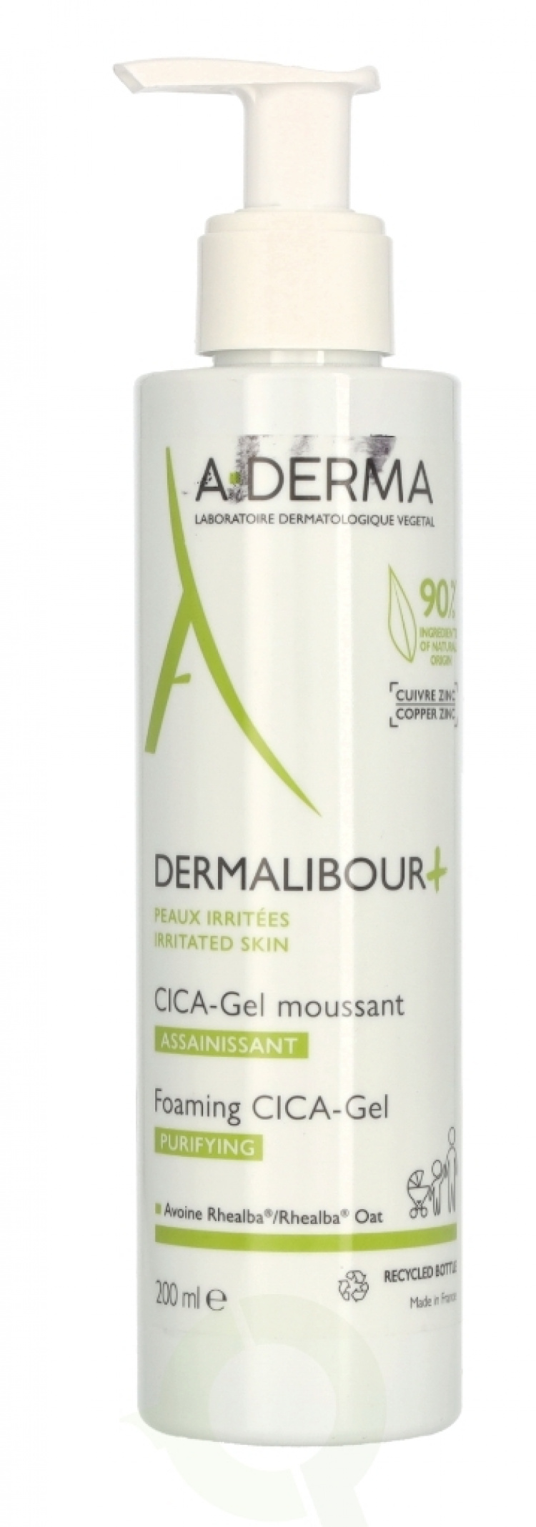 A-Derma Dermalibour+ Foaming Cica-Gel 200 ml