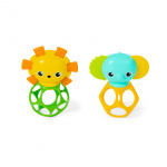 Bright Starts OBALL - Character Oball Teether 2pk - (BS-16762) Bright Starts OBALL - Character Oball Teether 2pk - (BS-16762)