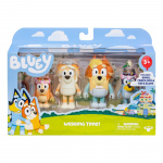 Bluey Figure 4pk Special Set-Wedding (90268)