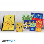 Abysse POKEMON - Pck A5 Notebook + Mug320ml + Postcards Pikachu