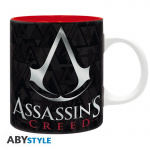 Abysse ASSASSIN\'S CREED - Mug - 320 ml - Crest black & red - subli x2