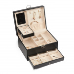 Gillian Jones Large classic jewelry box - Black - Large