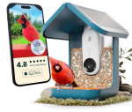Birdbuddy Smart Bird Feeder 2.0 Blue with Solar Panel