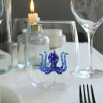 Winkee Drinking Glasses - Handmade Octopus