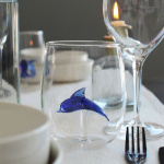 Winkee Drinking Glasses - Handmade Dolphin Winkee Drinking Glasses - Handmade Dolphin