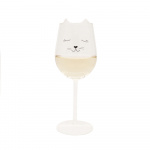 Winkee Cat Wine Glass - Wine glass