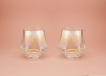 Winkee Diamond Glasses Set of 2 - Glass