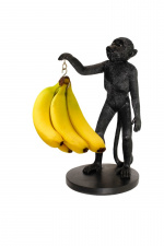 Winkee Fruit holder - Monkey Banana holder - Black