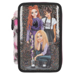 TOPModel Triple Pencil Case REBEL KITTY ( 0413017 ) TOPModel Triple Pencil Case REBEL KITTY ( 0413017 )