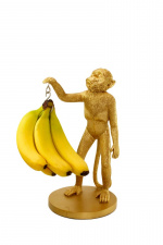 Winkee Fruit holder - Monkey Banana holder - Gold
