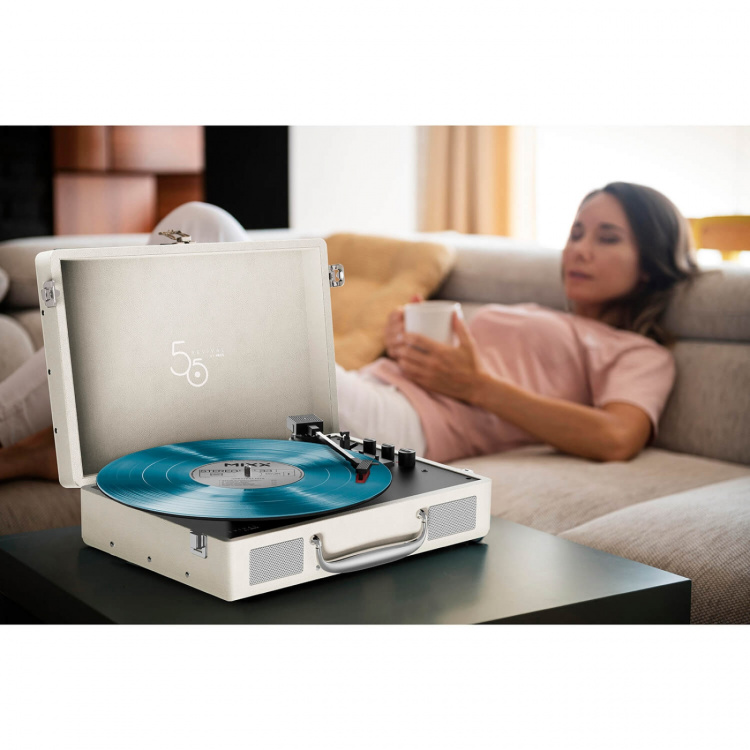 MIXX Record Player Revival 55 Stereo Cream