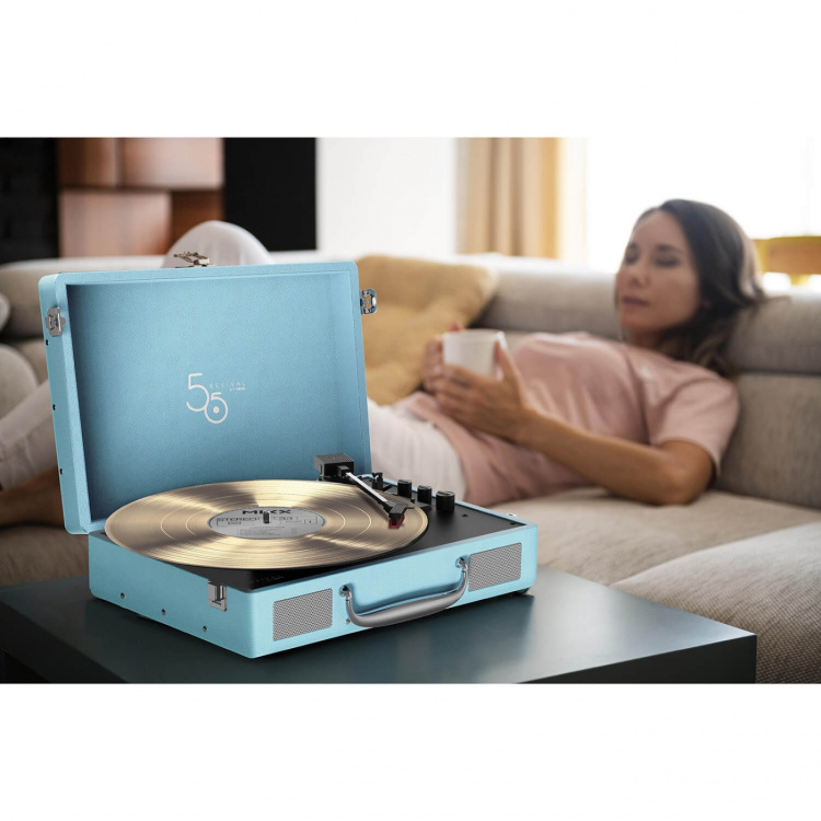 MIXX Record Player Revival 55 Stereo Blue