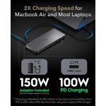 CUDY Docking Station CS700 10Gbps USB-C Dual 4K 150W