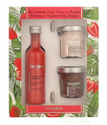 Blancreme Body Essentials Trio Set 155 ml Shower Gel 75ml/Body Scrub 40ml/Body Cream 40ml - Strawberry