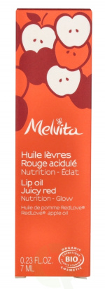 Melvita Lip Oil - Juicy Red 7 ml
