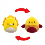 Squishmallows Plush P21 Flip A Mallows - Lancaster Triceratops/ Beck Pheasant