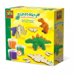 SES Creative Dough - Dinosaurs wooden skeletons - (S00418)
