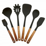Sobczyk 6 Kitchen Tools - Silicone+Wood
