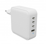 Targus Hyper - HyperJuice 100W USB-C GaN Travel Charger (3C+1A) - White