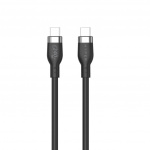 Targus Hyper - 1M Silicone 240W USB-C Charging Cable - Black Targus Hyper - 1M Silicone 240W USB-C Charging Cable - Black