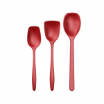 Rosti NEW Classic kitchen spoons, Set of 3 - Red