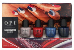 OPI Fall Wonders Collection Mini Nail Lacquer Set 15 ml 4x3,75ml - Peace Of Mind/Red-Veal Your Truth/Suzi Takes A Sound Bath/Midnight Mantra