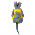 Kong Cat Pull-A-Partz Cheezy 5,7X6,3X23Cm