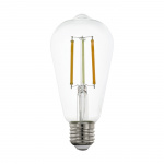 Eglo E27 ST64, clear - TW - Zigbee, Bluetooth Eglo E27 ST64, clear - TW - Zigbee, Bluetooth