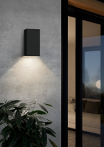 Eglo Eremitana-Z outdoor wall lamp black - RGB + TW - Zigbee, Bluetooth Eglo Eremitana-Z outdoor wall lamp black - RGB + TW - Zigbee, Bluetooth