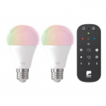 Eglo Set of 2x E27 A60, remote control - RGB + TW - Zigbee, Bluetooth Eglo Set of 2x E27 A60, remote control - RGB + TW - Zigbee, Bluetooth