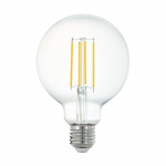 Eglo E27 G95, clear - Warm white - Zigbee, Bluetoot