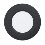 Eglo FUEVA 5 RECESSED \\\\u00d886 2.7W 330LM BLACK - 86 mm Eglo FUEVA 5 RECESSED \\\\u00d886 2.7W 330LM BLACK - 86 mm