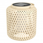 Eglo Marliano Solar Lantern - Brown/White