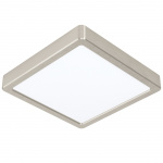 Eglo Fueva-Z ceiling lamp brushed steel 21x21 - TW - Zigbee, Bluetooth Eglo Fueva-Z ceiling lamp brushed steel 21x21 - TW - Zigbee, Bluetooth