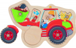 Goki Lift-out puzzle, wheel loader (57345)