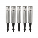 Eglo Solar Set 5L H200 RS - Stainless Steel - 20 cm tall with a 10 cm spike