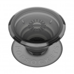 PopSockets Phone Holder PopGrip Original Translucent Black Smoke